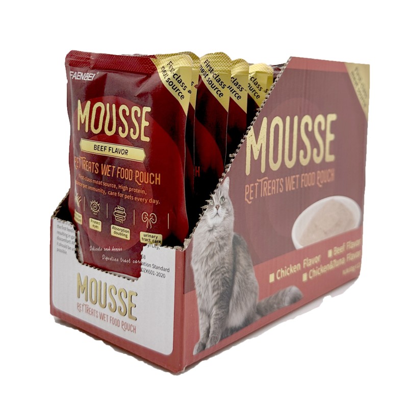 宠物零食袋厂家-热销液体零食袋85克用于猫