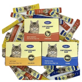 Cat Snack Bar Manufacturer - High-End Brand ColaLoca Creamy Snacks Wet Food in Box