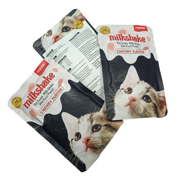 湿猫粮厂家-FAENBEI湿粮袋奶昔零食85克