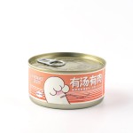 罐头宠物食品厂家-新款私有标签鸡肉金枪鱼汤底
