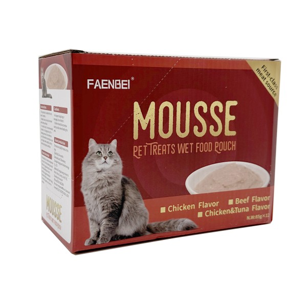 Wet Kitten Food Factory - OEM Steamed Chicken Sauce 85g Premium Quality Pouch