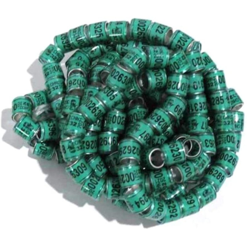 鸟环厂家-赛鸽腿塑料环定制标志鸟类用品