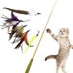 Cat Teaser Toy Supplier - Long Rod Wire Suction Cup Bells