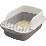 Cat Litter Box Supplier - High Border Splash Proof Plastic