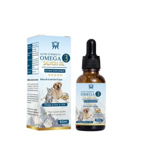 Pet Hair Salmon Oil Factory - Hair Salmon Oil Drops Cross-Border Hot Sales OEM Available