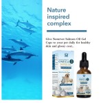 Pet Hair Salmon Oil Factory - Hair Salmon Oil Drops Cross-Border Hot Sales OEM Available