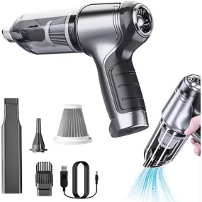 Car Vacuum Cleaner Factory - Handheld Strong Suction Brushless Motor USB Rechargeable