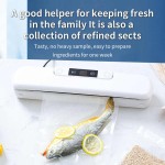 Vacuum Sealer Supplier - Mini Kitchen Automatic Plastic Bag One Key Seal