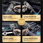 Car Vacuum Cleaner Factory - Handheld Strong Suction Brushless Motor USB Rechargeable