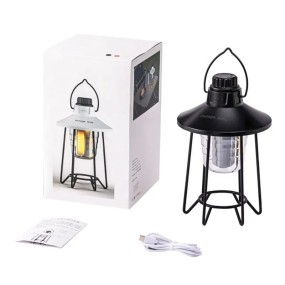 Camping Light Manufacturer - Portable Retro Outdoor USB Rechargeable Waterproof