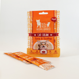 猫食品浇头工厂-金枪鱼扇贝汤低卡路里