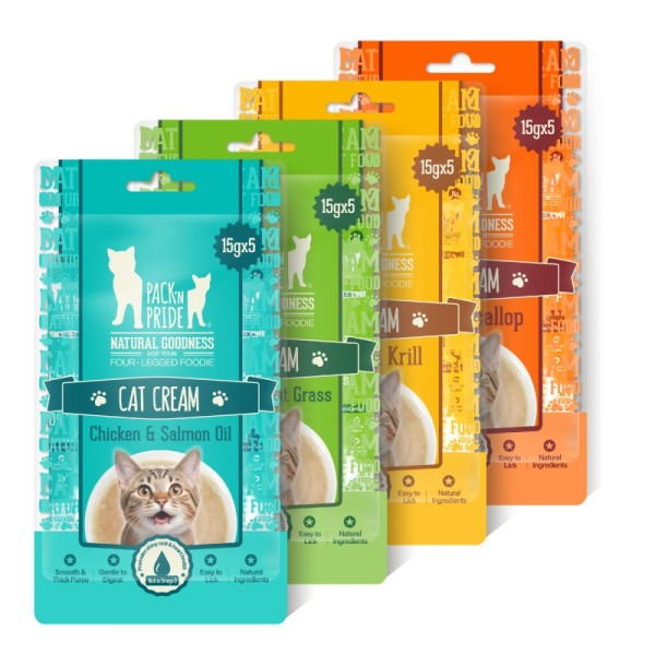 Cat Squeeze Treats Manufacturer - 4 Flavors Mixed Hydration Boost