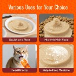 Cat Puree Sticks Factory - Soft Scallop Sunflower Salmon Oil