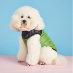 Dog Winter Jacket Manufacturer - New Design Warm Pet Coat Clothes Black Green Color in Stock