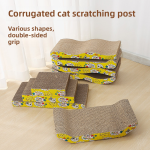 Cat Scratching Board Supplier - Bestseller Wholesale Modern Wood Bed Corrugated Paper Catnip Toy