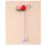 Pet Fun Toys Factory - Low Price Wholesale Cat Teasing Stick Spring Suction Cup Mouse Toys