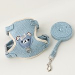 Pet Harness Set Factory - Manufacturer Straight Pet Dog Safety Harness Leash Set Wholesale