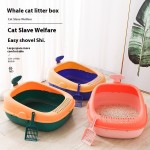 Cat Litter Box Supplier - Factory Wholesale New Large Anti Splash Semi-Closed Smart Toilet Pet Supplies