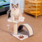 Cat Climbing Frame Manufacturer - Factory Direct Sale Climbing Frame Scratching Tree Jumping Platform Mouse Toy