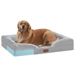 Pet Bed Supplier - Modern Anti-Stress Orthopedic Memory Foam Factory Customized Funny Rectangle