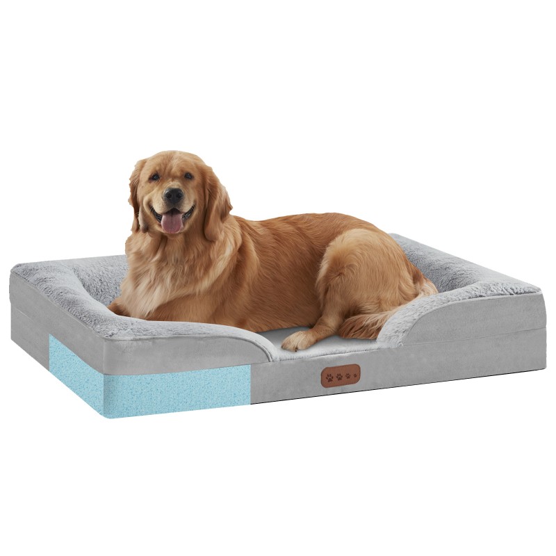 Pet Bed Supplier - Modern Anti-Stress Orthopedic Memory Foam Factory Customized Funny Rectangle