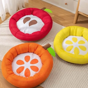 犬床供应商-豪华环保四季通用可洗中小型宠物垫实心设计