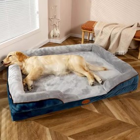 Dog Sofa Bed Manufacturer - Custom Eco-Friendly Extra Large Chew Proof Waterproof Memory Foam Orthopedic