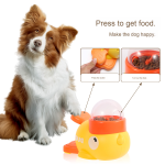 Pet Food Dispenser Manufacturer - 1L Smart Interactive Press Entertainment Duck Bowl 2-in-1 Automatic