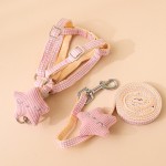 Pet Harness Supplier - Wholesale High Quality Adjustable Lightweight Comfortable Soft Travel Set