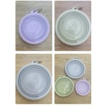 可折叠宠物碗工厂-工厂低起订量可折叠硅胶户外折叠便携喂食器