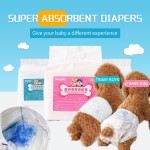 Pet Diapers Supplier - Manufacturer Provides Super Absorbent Leak Proof Disposable Diapers for Dogs