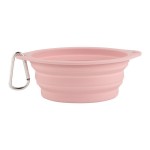 可折叠宠物碗工厂-工厂低起订量可折叠硅胶户外折叠便携喂食器