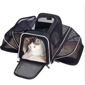 Pet Backpack Supplier - Open Top Oxford Material Fashionable Chest Crossbody Portable Outdoor Breathable Shoulder