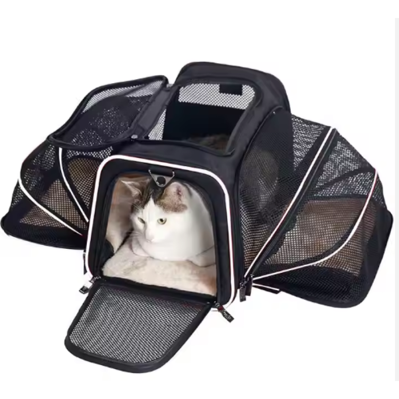 Pet Backpack Supplier - Open Top Oxford Material Fashionable Chest Crossbody Portable Outdoor Breathable Shoulder