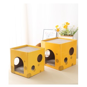 Cat Scratching Board Factory - Customized Wholesale Colored Cat Toy Safe Durable Comfortable Scratching