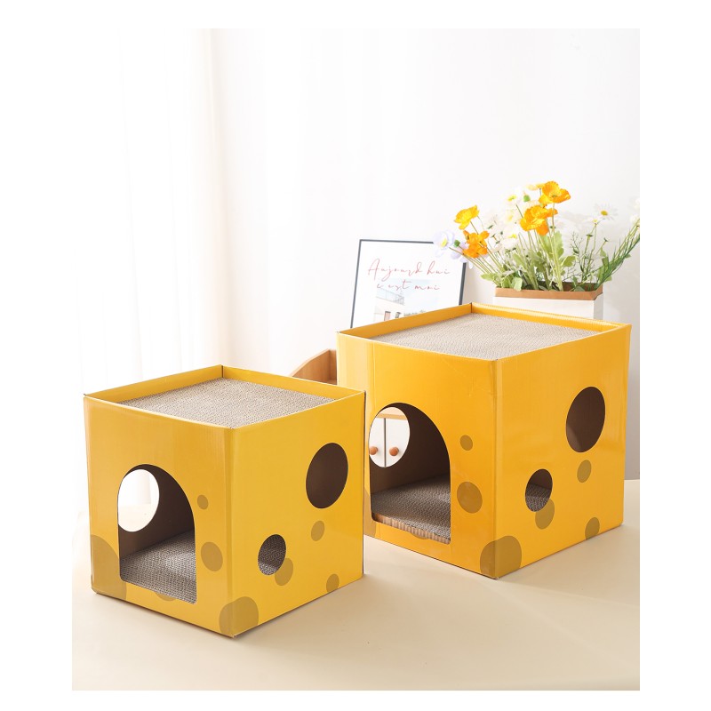 Cat Scratching Board Factory - Customized Wholesale Colored Cat Toy Safe Durable Comfortable Scratching