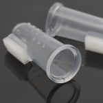 Pet Toothbrush Supplier - Hot Selling Convenient Safe Silicone Finger Cots for Cats Toothbrushes