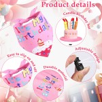 Pet Birthday Hat Supplier - Cute Cat Dog Birthday Hat Cotton Sound Toy Adjustable Band Winter Party