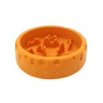 Silicone Dog Bowl Supplier - Wholesale New Design Eco-Friendly Water Food Slow Feeder Portable