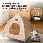 Pet Tent Supplier - Eco-friendly Small Medium Summer Cool Breathable Cute Solid Pattern Universal House
