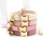 Cat Collar Supplier - Best Selling Velvet Custom Classic Colorful Buckle Cozy Handmade Collar