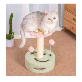 Cat Tree Supplier - Factory Direct Wholesale Sunflower-Shape Interactive Scratch Tree Wear-Resistant