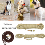 Pet Leash Factory - Extended 5m Multi-Nylon Durable Quick Release Light Features Outdoor Training