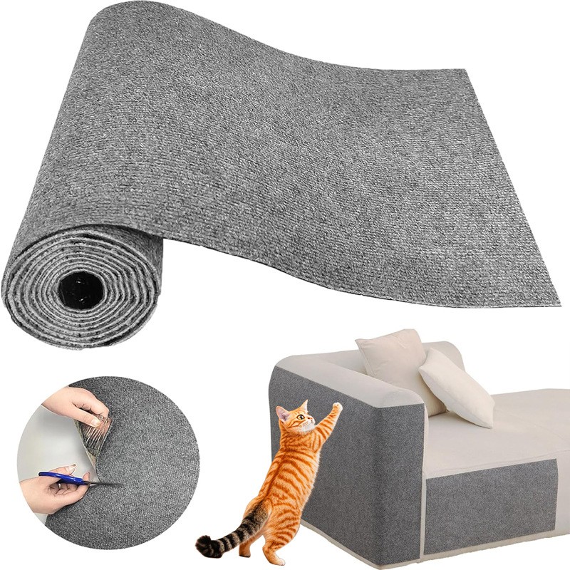 Cat Scratching Mat Supplier - Wholesale Self-adhesive Adhesive Backing Dog Mat Cat Litter for Self-Adhesive