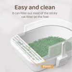 Cat Litter Box Supplier - Hot Selling Large Environmentally Friendly Material Cleaning Top Detachable