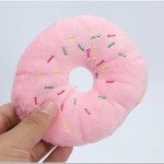 Pet Toys Supplier - Wholesale Customized Colored Velvet Donuts Eco-Friendly Durable Chew Toys