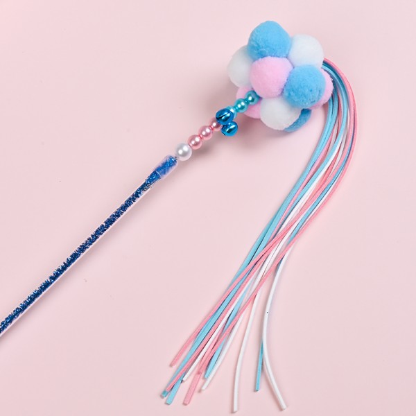 Cat Stick Supplier - Low Price Wholesale Color Mixed Bag Non-Toxic Interactive Teasing Stick
