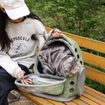Pet Backpack Factory - Breathable Waterproof Oxford Transparent Portable Eco-Friendly Travel Bag Outdoor