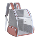 Cat Carrier Backpack Supplier - Breathable Polyester Pet Bag Zipper Closure Expandable Folding School