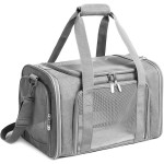 Pet Carrier Manufacturer - Portable Airline-Approved Soft Sided Puppy Travel Bag Hiking Small Animals